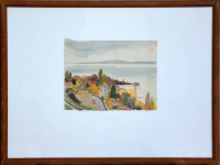 Häusergruppe am Neuenburgersee, 1933