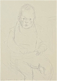 Sitzendes Kleinkind, 1950