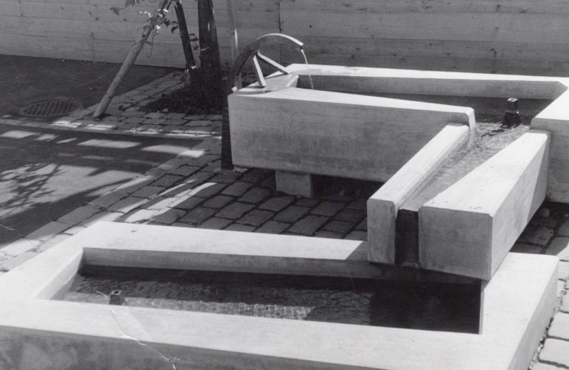 Brunnen mit Eiseneinguss